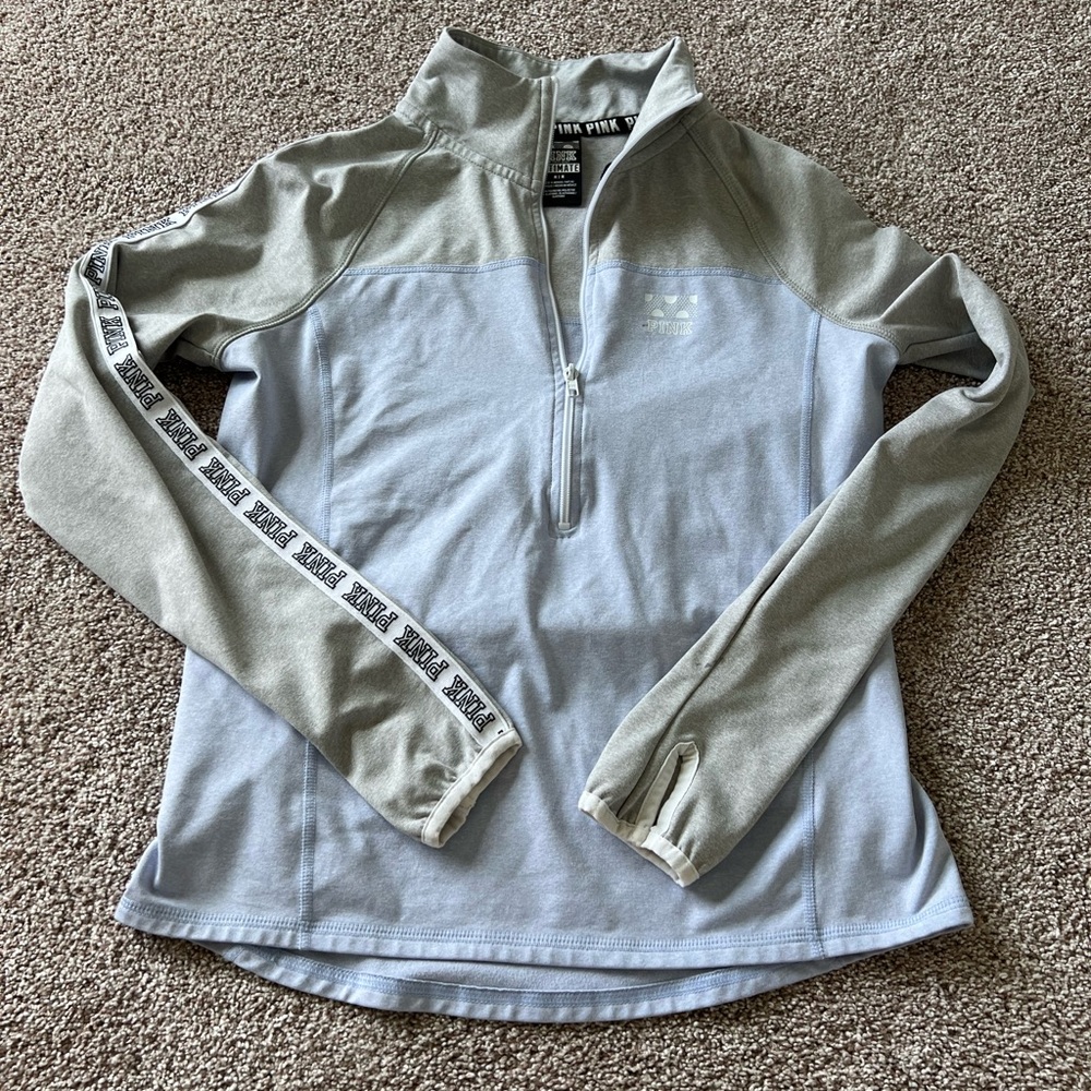 Pink size medium quarter zip